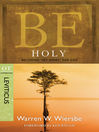 Be Holy (eBook): Becoming "Set Apart" for God
